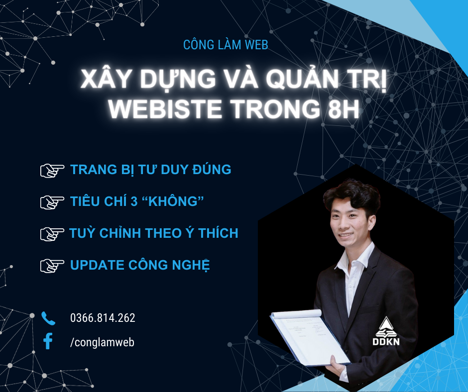 Xây dựng và quản trị Website chuẩn SEO trong 8h